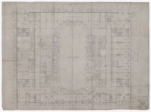 First floor plan for Maple Leaf Gardens, Toronto