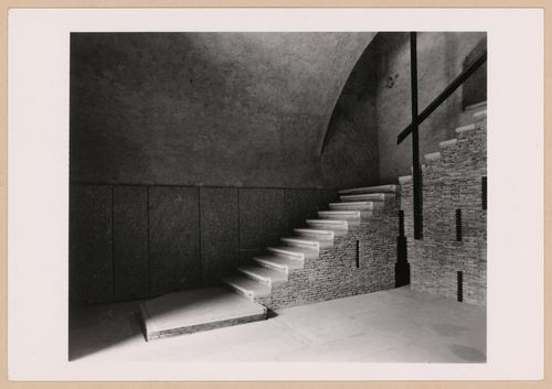 View of a staircase, Museo di Castelvecchio, Verona, Italy