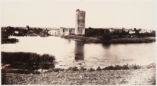 The deserted city of Ninfa in the Pontine Marshes, Italy