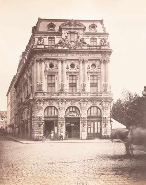 Plate from album ''Buildings, parks and streets of Paris, Versailles and environs, France''
