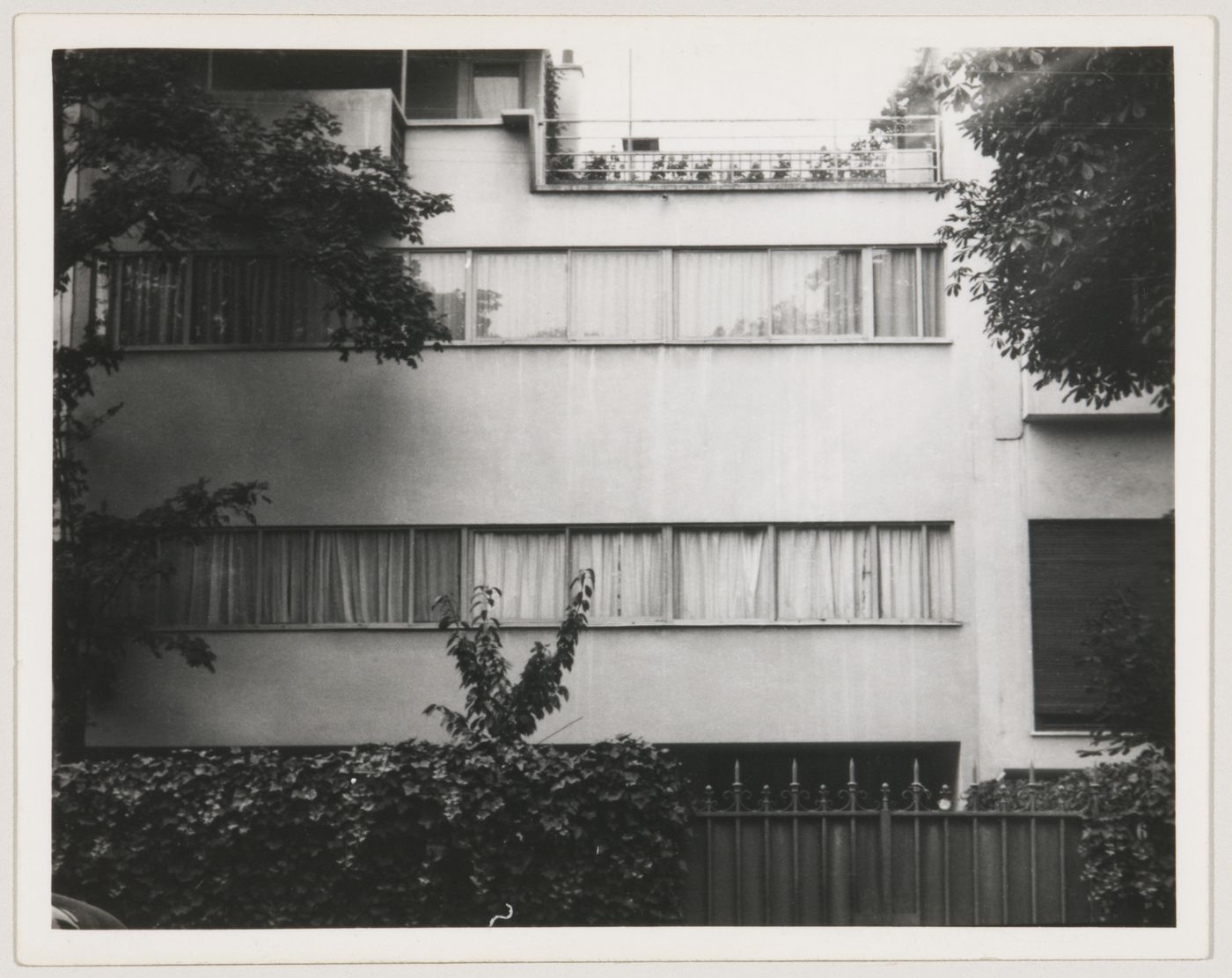 View of Villa Cook, Paris, France