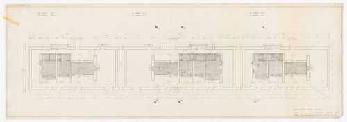 Preliminary plan for Case di Palma, Stintino, Italy