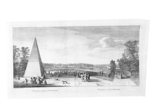 View from the foot of the Pyramid