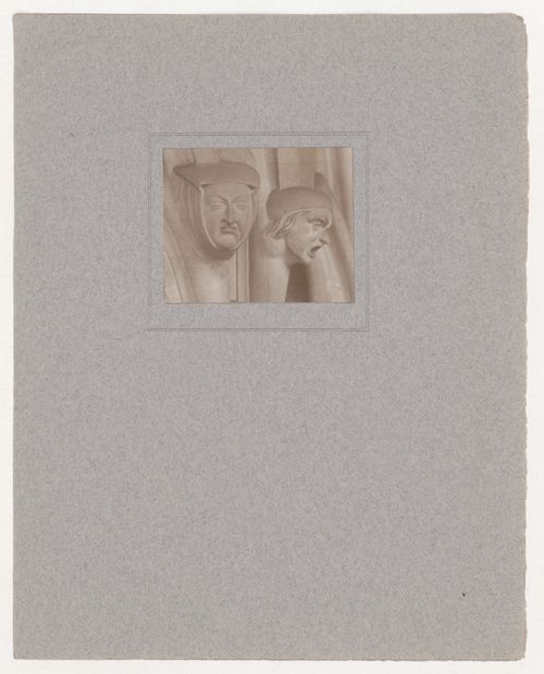 Plate from portfolio ''York Minster Chapter House''