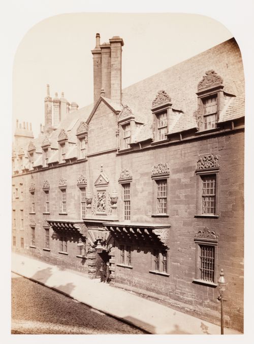 View from High Street looking N.E., Glasgow College, Glasgow