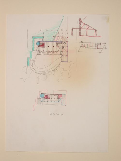 The Nofamily House - plans & section
