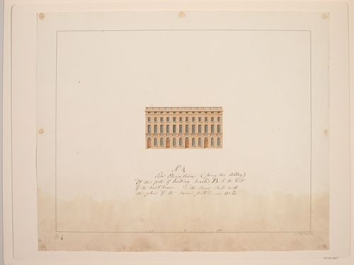 Broad Sanctuary, Westminster- side elevation