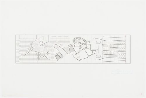 Level 2 plan: general reference reading room,asian documentary and information center, scale 1:500, Kansai-Kan of the National Diet Library, Seika, Japan