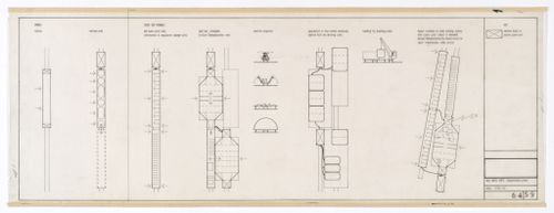 Diagrammatic plans of rail based units, Potteries Thinkbelt