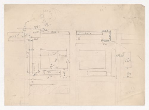 Partial sketch block plan for Illinois Institute of Technology