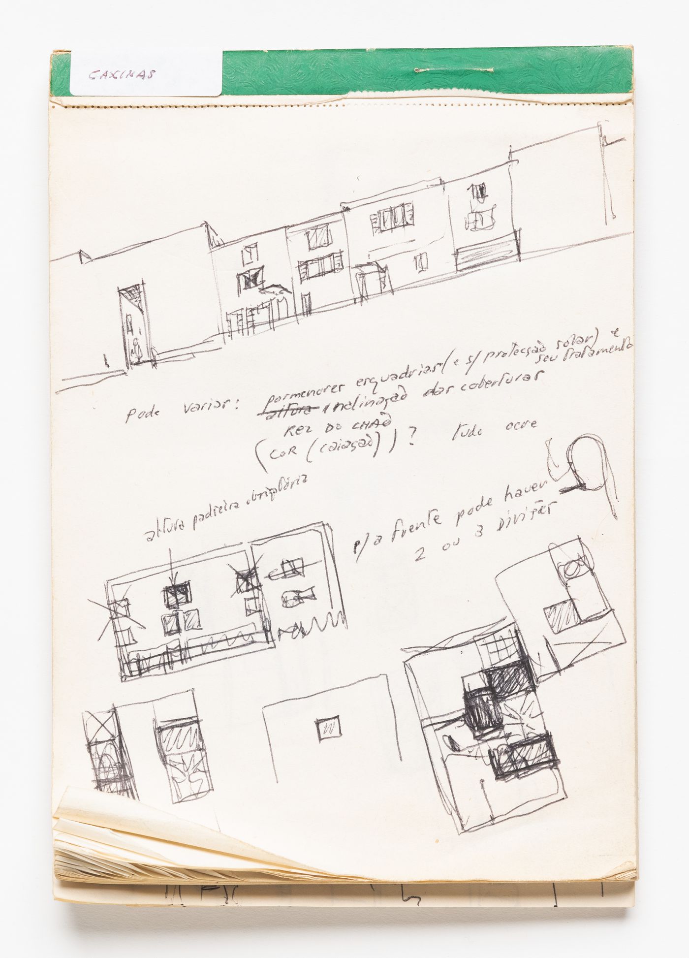Sketchbook: Caxinas