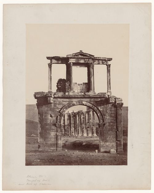 Temple of Zeus and Arch of Hadrian, Athens, Greece