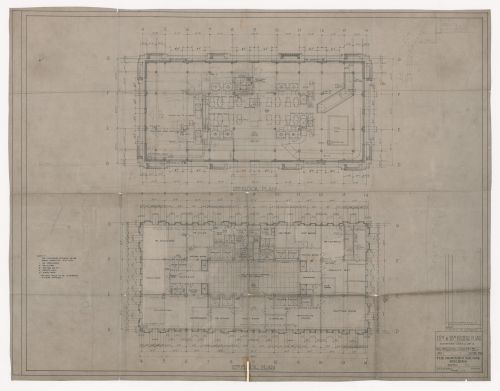 Floor plans for Dominion Square Building, Montreal, Québec