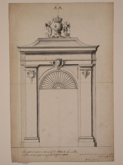 Plan for the Theâtre des variétés, Boul. Montmartre, Paris