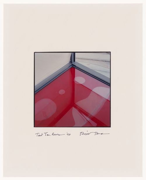 Detailed view of Tent Tea House, Oyodo, Osaka, Japan