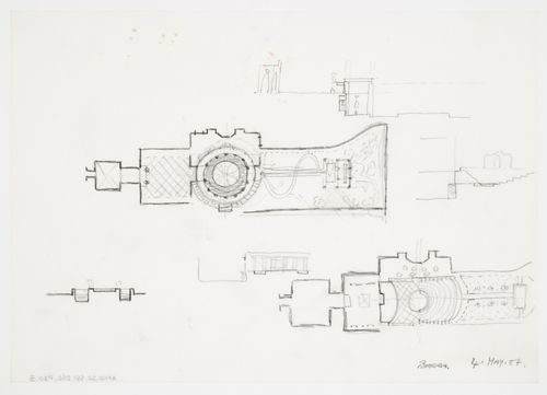 Palazzo Citterio (Pinacoteca di Brera), Milan, Italy: plans and sections