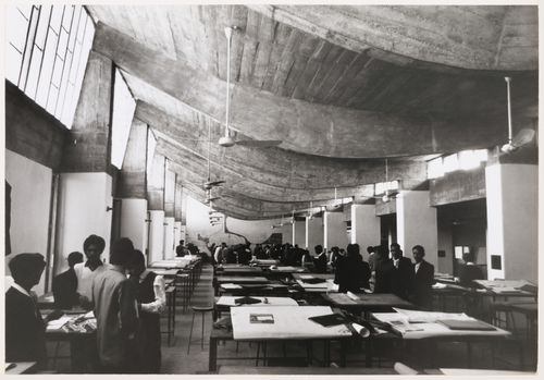 Interior of the College of Architecture, Sector 12, Chandigarh, India