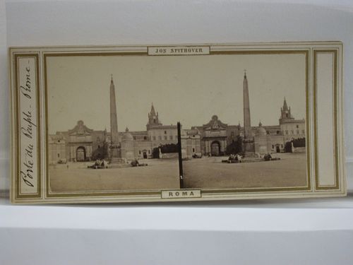 Porte du Peuple, Rome, Italy