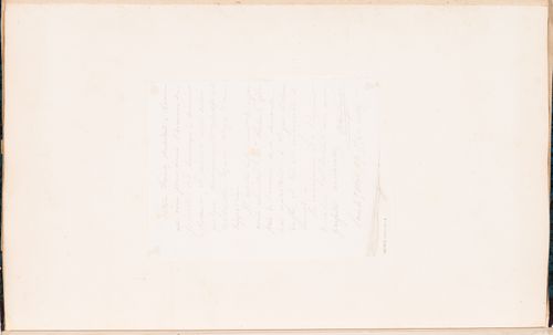 Letter from Octave Frères to Charles Rohault de Fleury, 5 April 1850