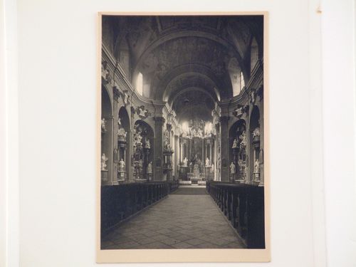 Interior, Church of St. Thomas, Brno, Czech Republic