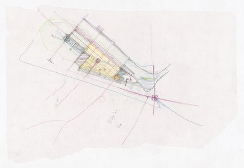 Sketch plan for Plano Geral da Expo '92, Seville, Spain