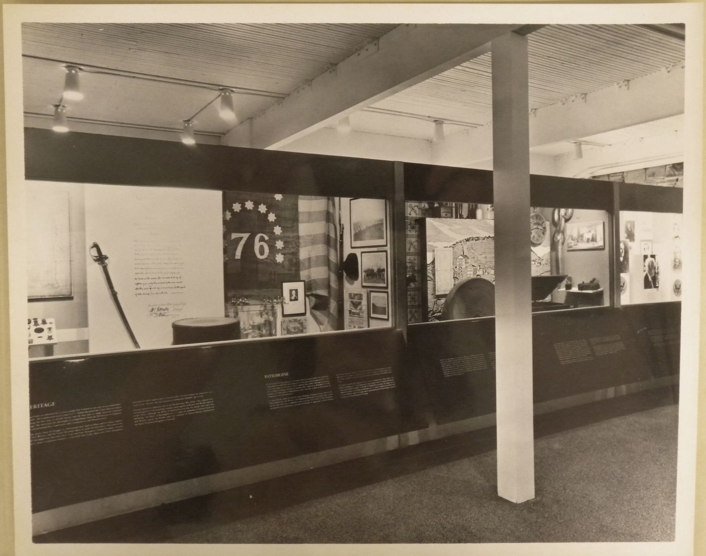 View of the Vermont's Pavilion, Expo 67, Montréal, Québec