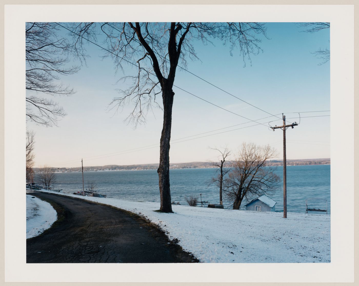 Viewing Olmsted: View of The Strand, Point Chautauqua, Mayville, New York