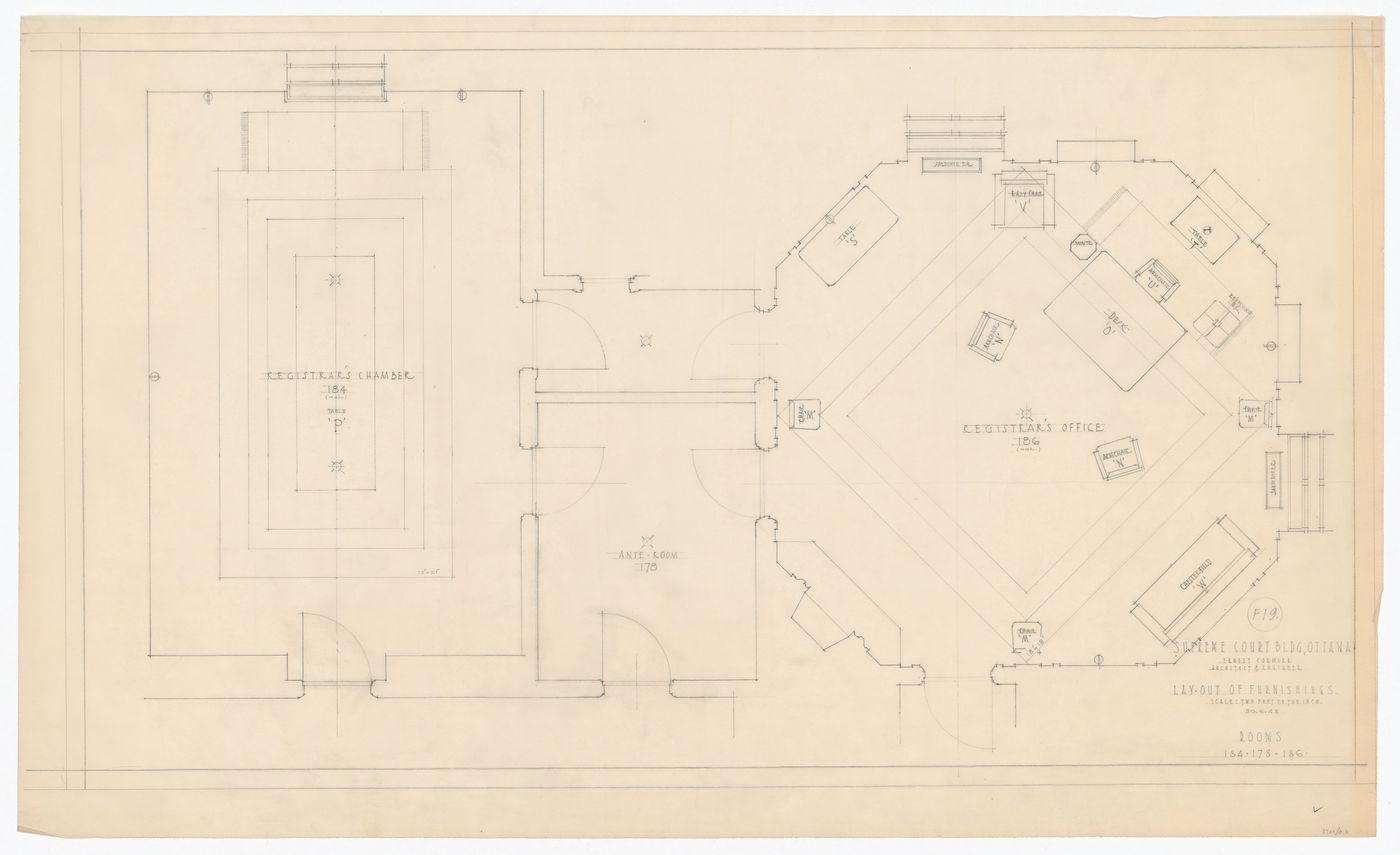 Plan pour Cour suprême du Canada, Ottawa, Ontario