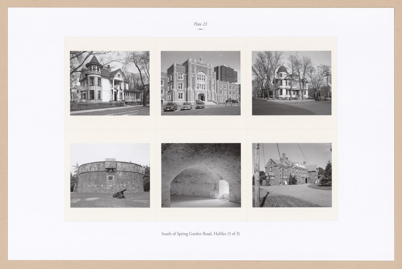 Plate 23: South of Spring Garden Road (3 of 3), from the portfolio, A Nova Scotia Archive