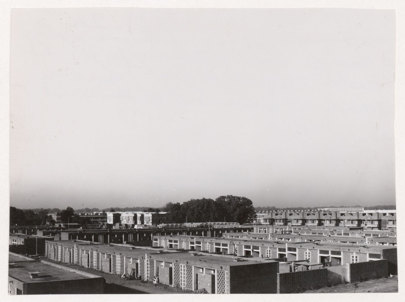 View of houses for peons, Sector 23, Chandigarh, India