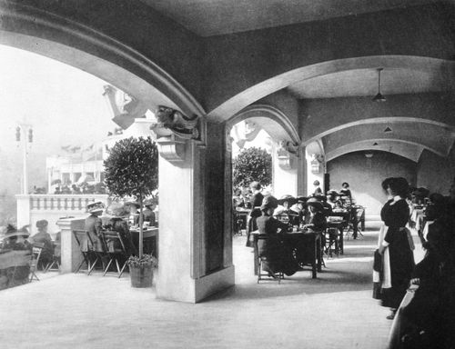 Plate from ''Souvenir Album of the Scottish Exhibition of National History, Art and Industry Glasgow 1911''