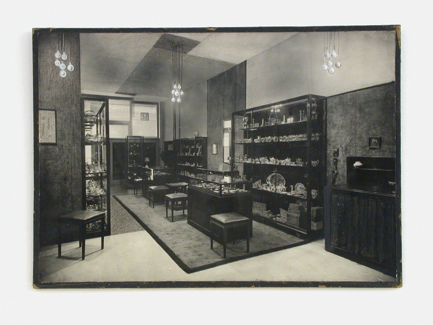 Interior view of the G.Z.C. Jewelery Store, Amsterdam, Netherlands