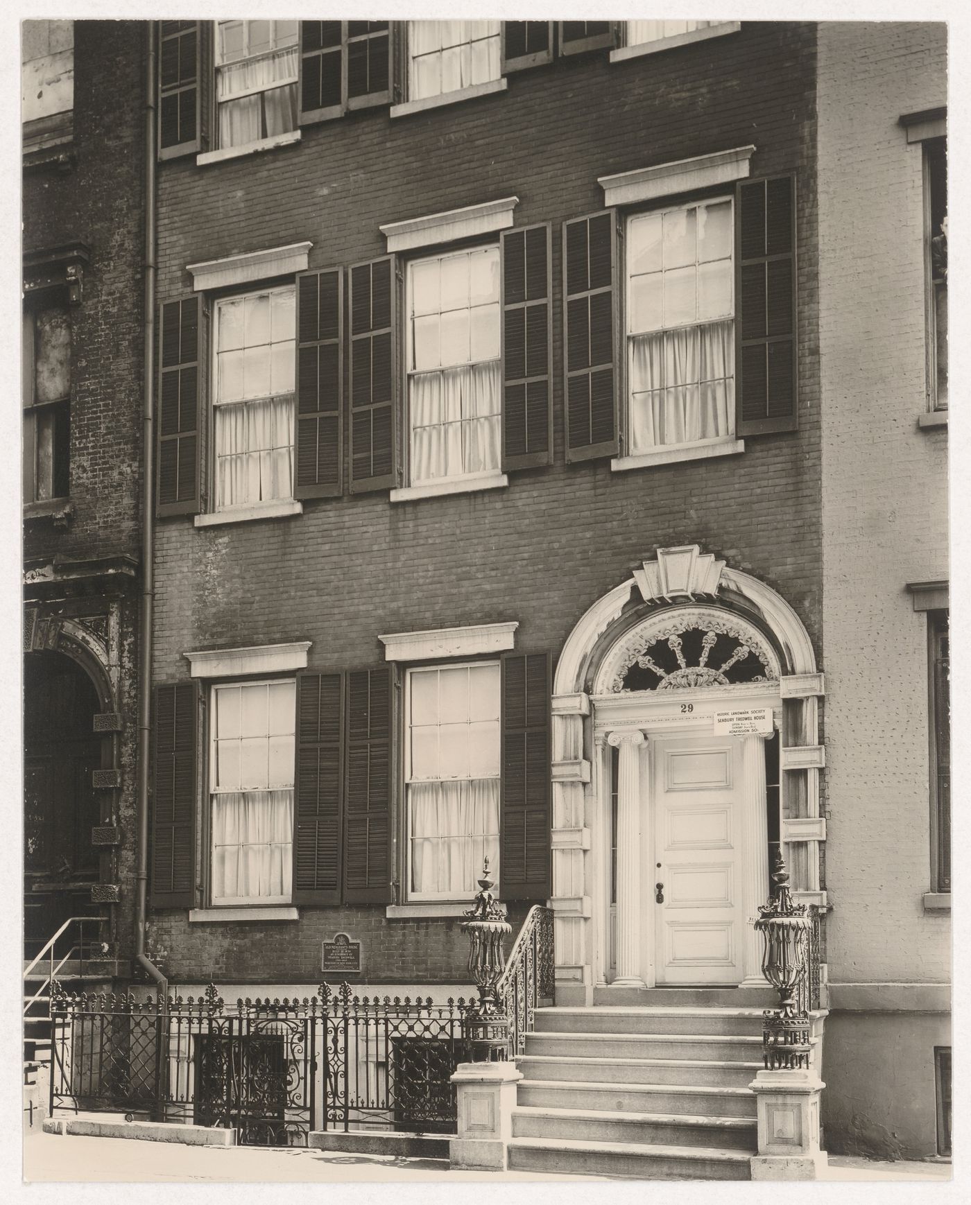 View of Tredwell House at 29 E. 4th, New York City, New York