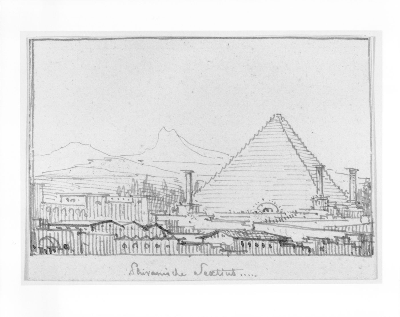 Imaginary view of Rome