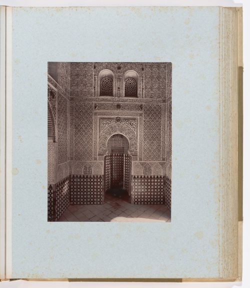 Interior view of the Oratory towards the mihrab, Alhambra, Granada, Spain
