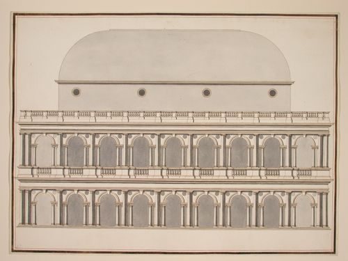 Elevation of Palladio's Basilica, Vicenza