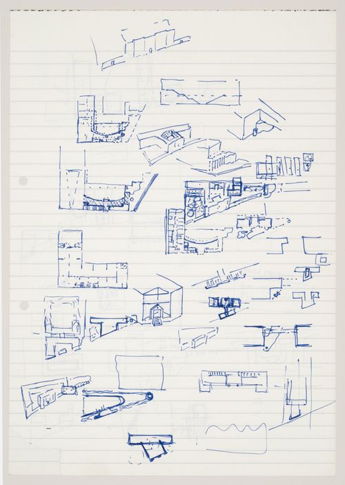 Wissenschaftszentrum, Berlin, Germany: conceptual sketches