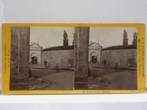 Stereoview of Québec City