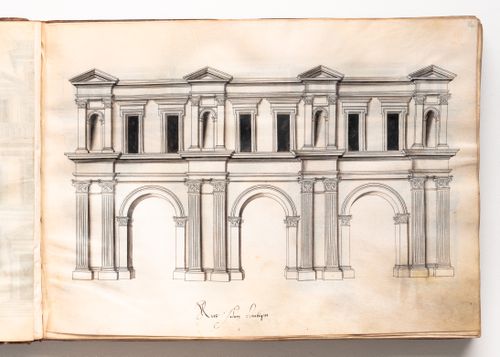 Design for arches in the antique manner