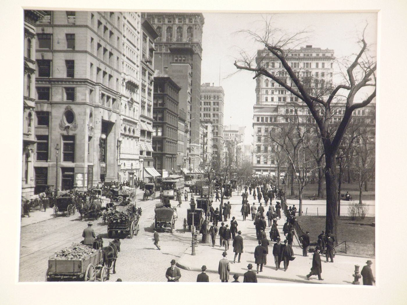 Lower Broadway looking towards Chambers