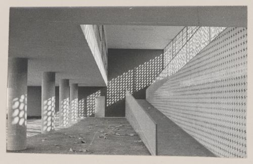 View of Martagão Gesteira Childcare and Pediatrics Institute, under construction, Rio de Janeiro, Brazil