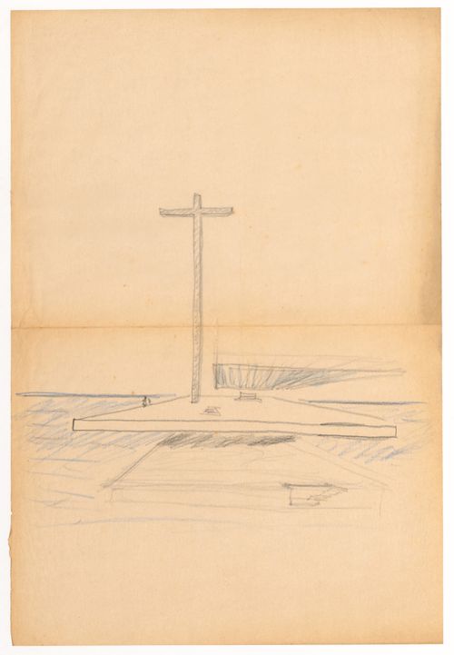 Sketch for Cruz en el Rio de la Plata, Buenos Aires, Argentina