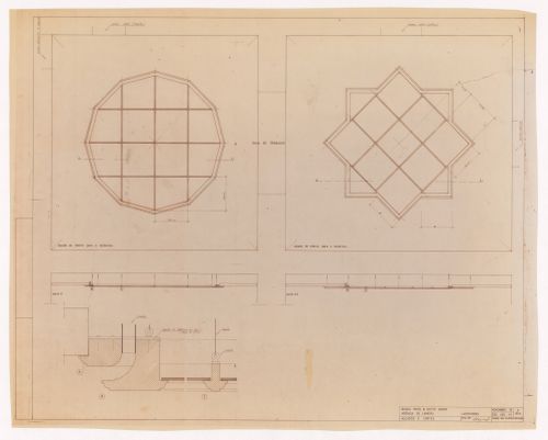Skylight details for Banco Pinto & Sotto Mayor, Lamego, Portugal