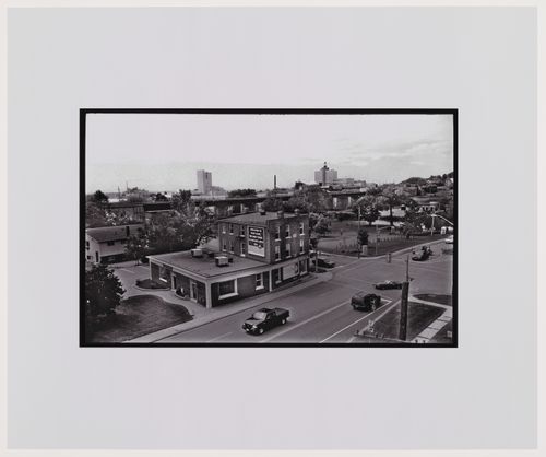 View of Port Hope with the Cameco Uranium Conversion Plant, Ontario