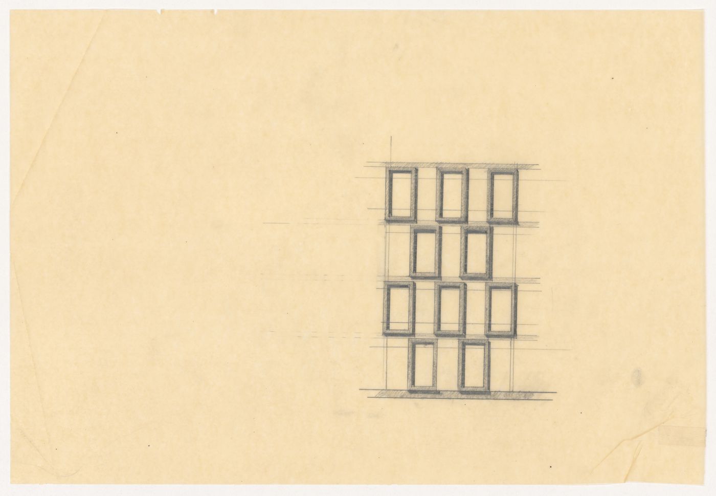 Cladding study for United States Embassy, Oslo, Norway