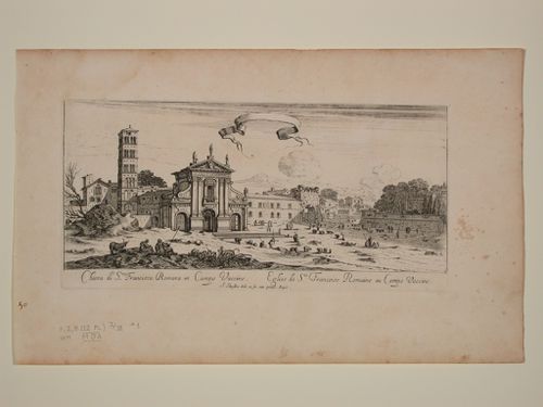 A view of the church of Santa Francesca Romana, Rome
