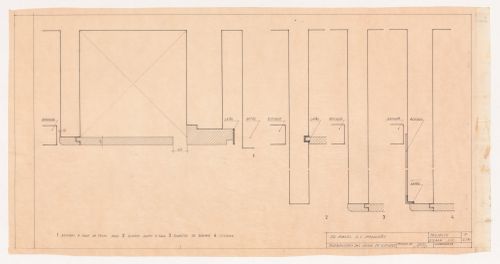 Details for blinds for Casa Manuel Magalhães, Porto