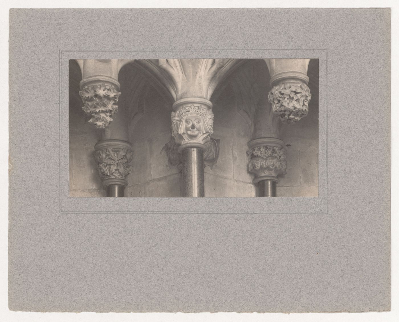 Plate from portfolio ''York Minster Chapter House''