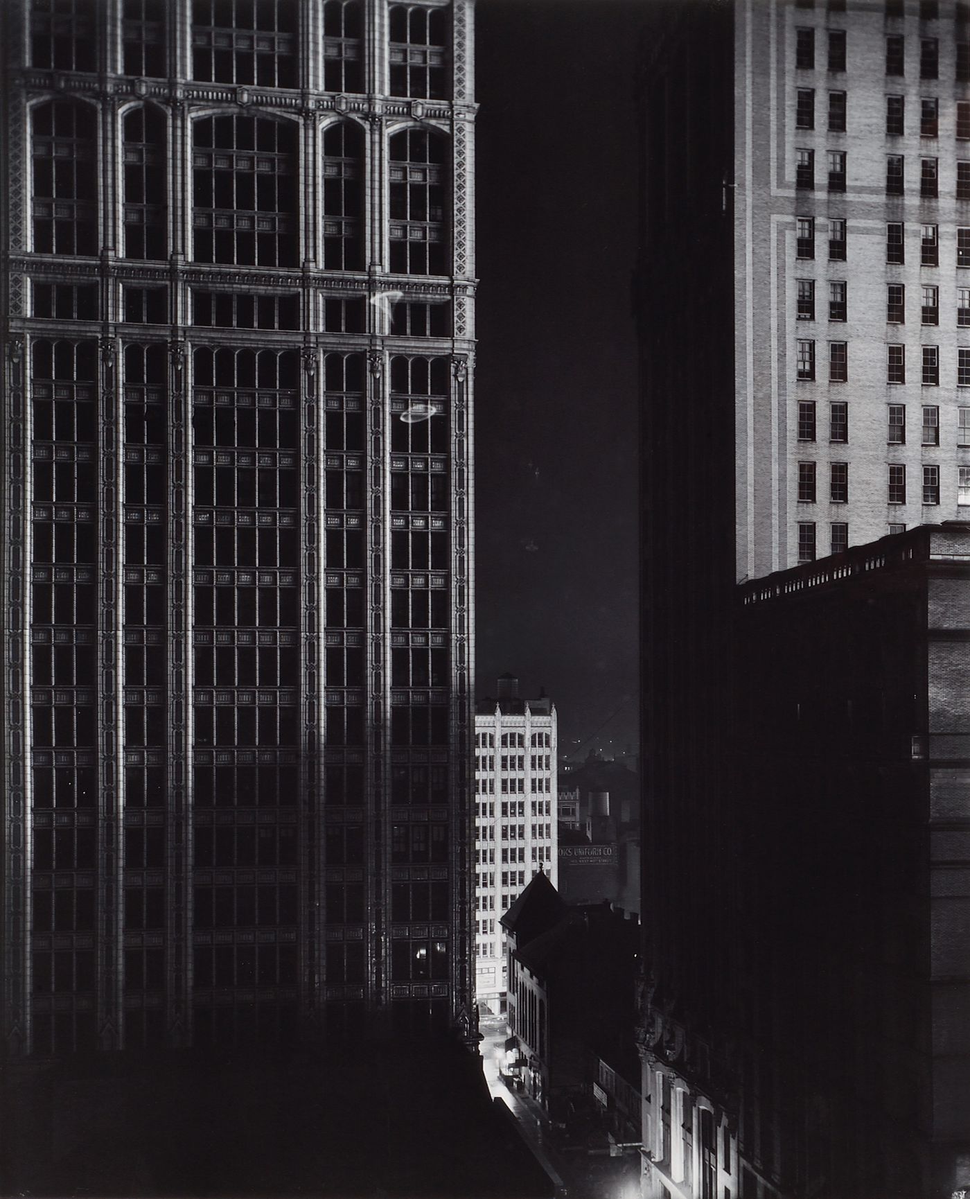 Sunday night on 40th Street, New York City, New York