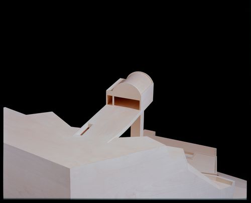 View of model for Casa Mário Bahia [Mário Bahia house], Gondomar, Portugal